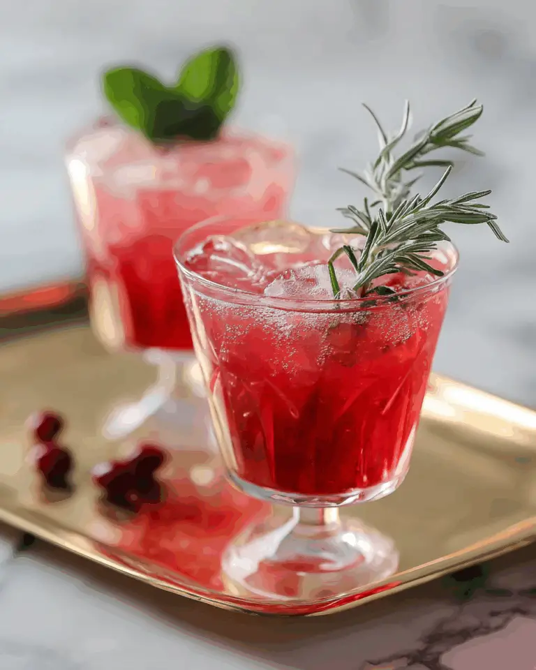 Cranberry Bourbon Cocktail
