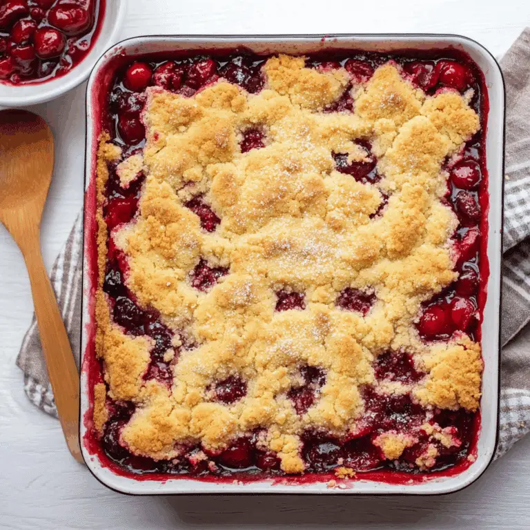 Easy Cherry Pineapple Dump Cake Recipe