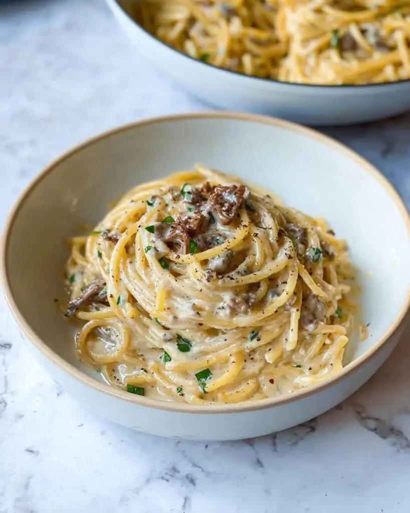Easy Creamy Carbonara Recipe