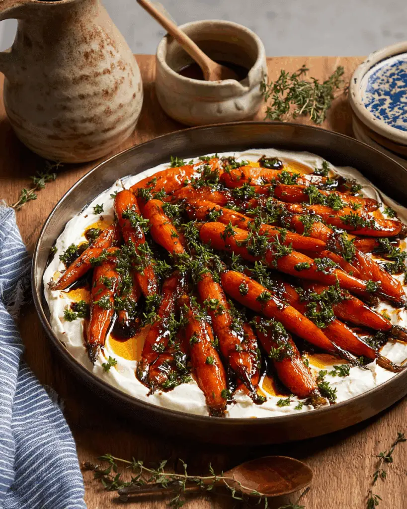 Roasted Brown Sugar Carrots