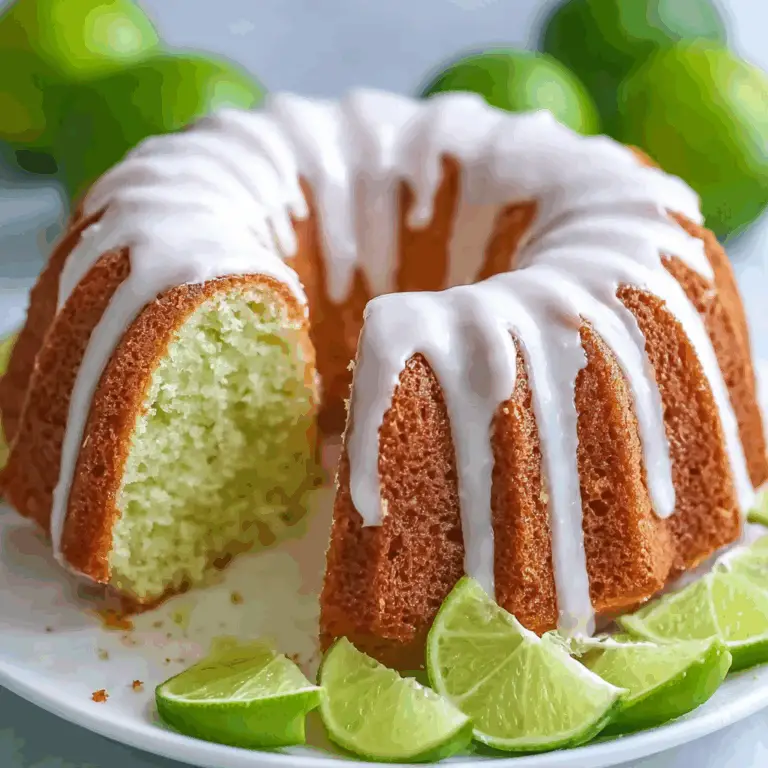 Key Lime Pound Cake