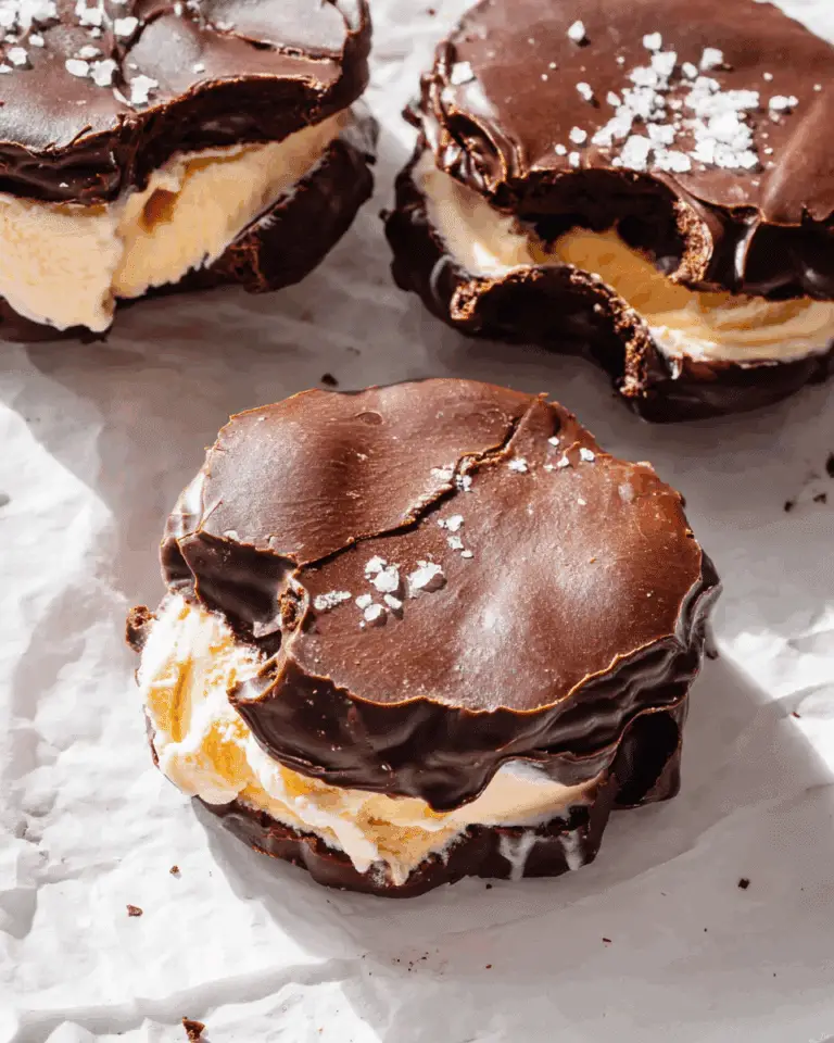Peanut Butter Frozen Yogurt Bites (with Greek Yogurt + Chocolate)