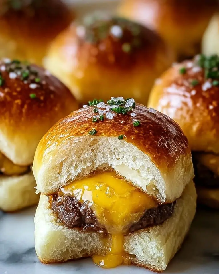 Irresistible Garlic Parmesan Cheeseburger Bombs