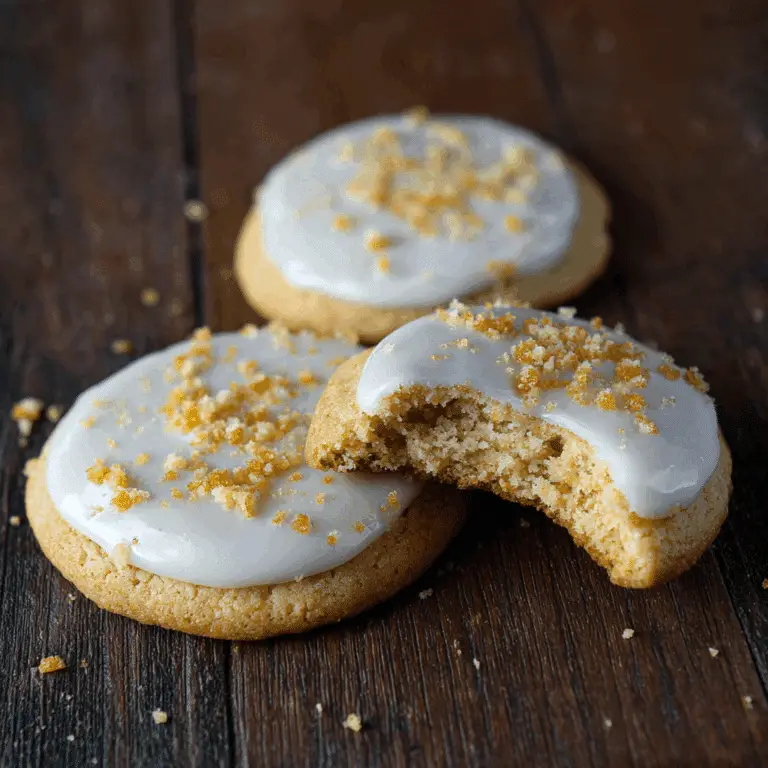 French Toast Cookies with Maple Glaze