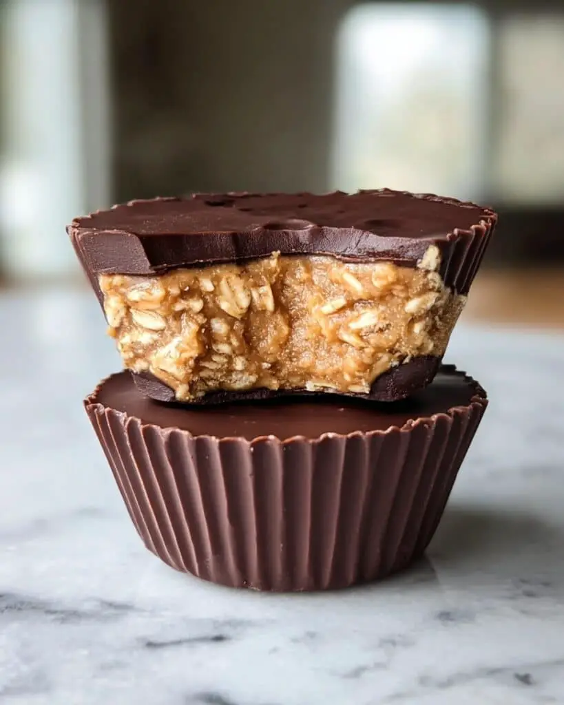 Peanut Butter Protein Oatmeal Cups