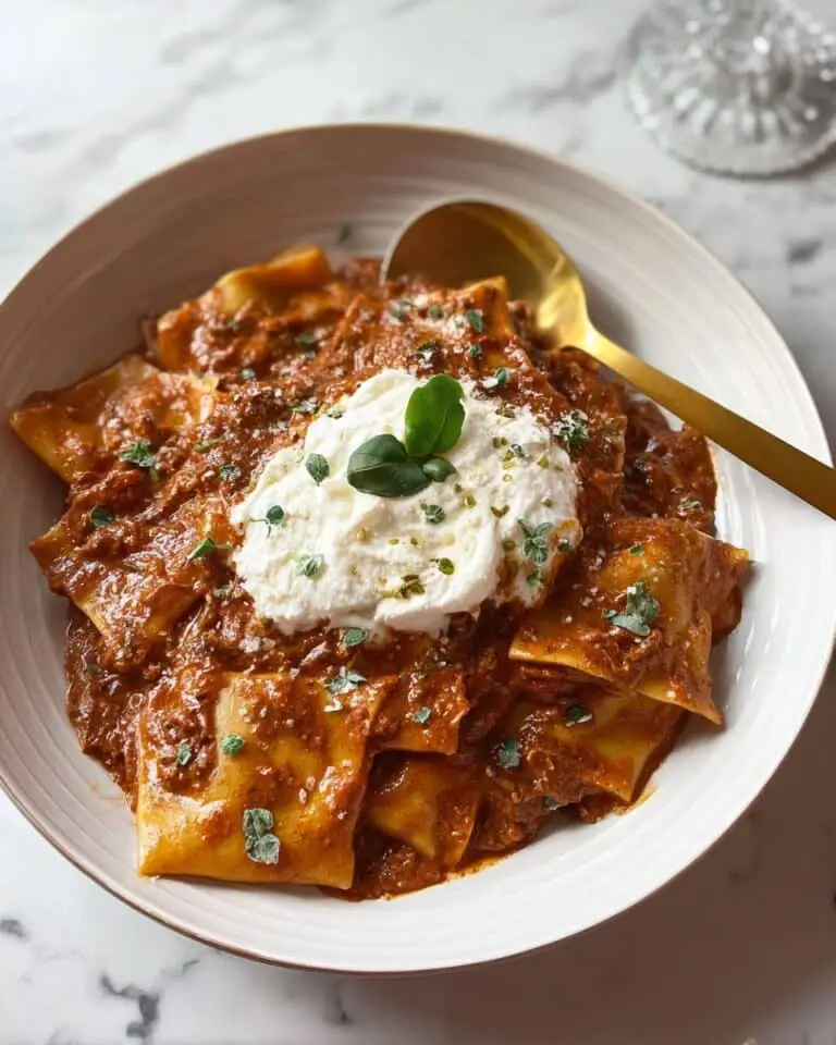 Easy & Creamy Lasagna Soup Recipe