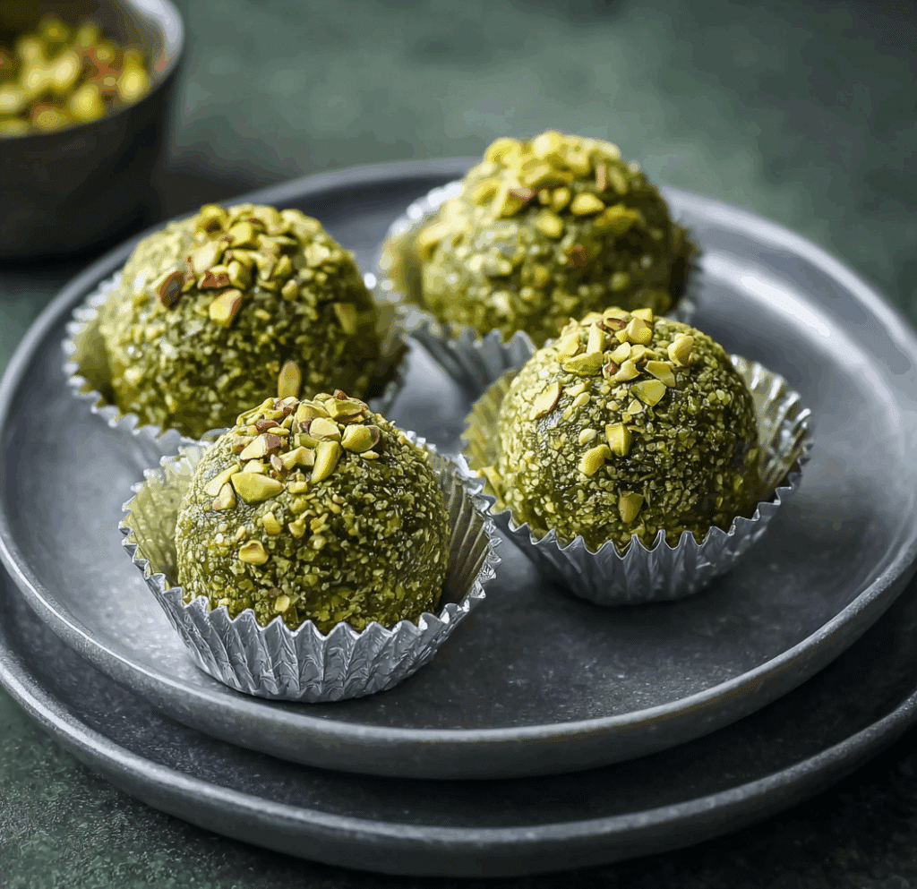 Smooth Nutty Pistachio Balls