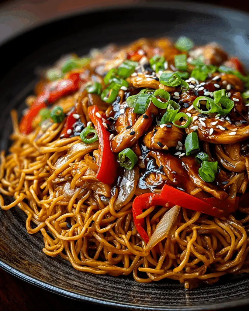 Chicken Chow Mein
