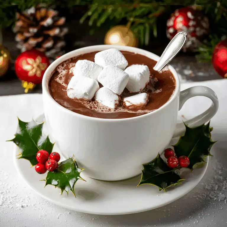Homemade Hot Chocolate Mix (Gluten Free + Vegan)