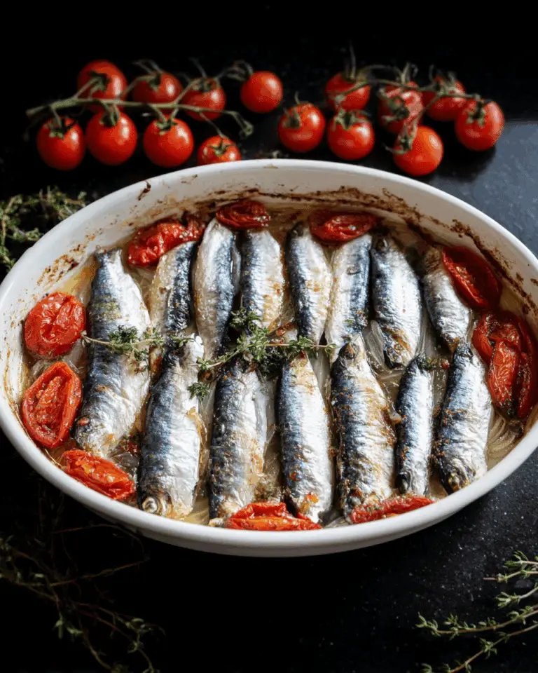 Baked Sardines