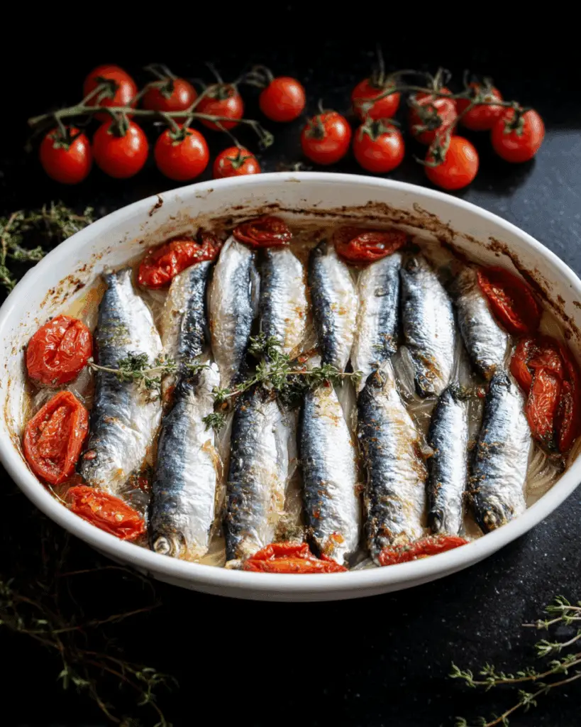 Baked Sardines
