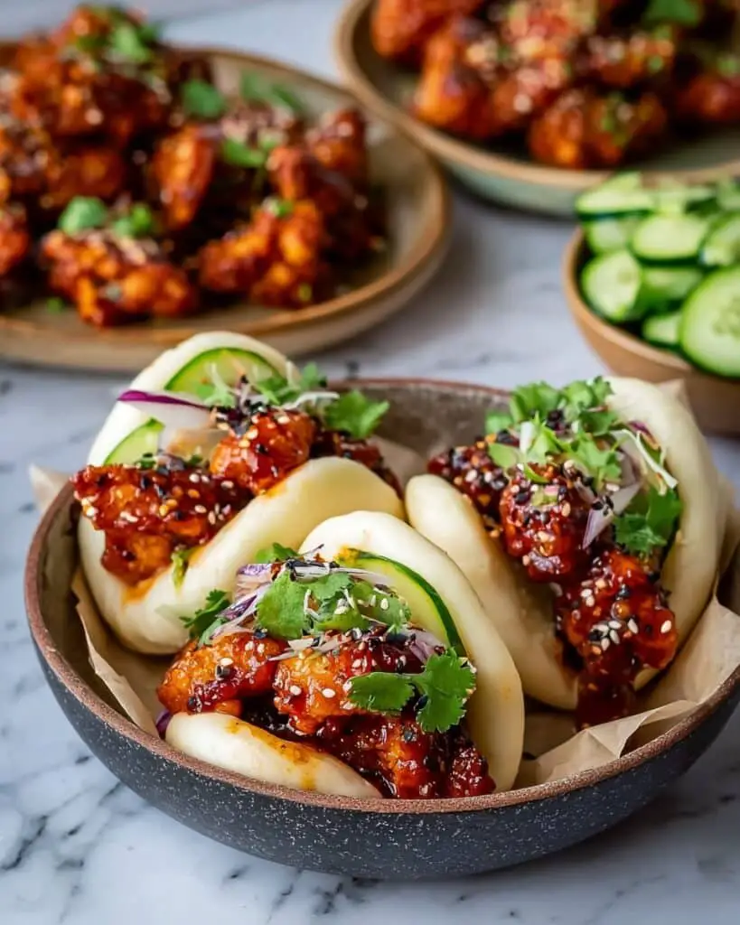 Korean Chicken Bao