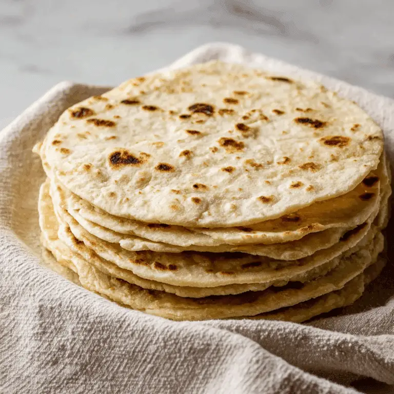 Easy Gluten Free Flour Tortillas (Only 5 Ingredients!)