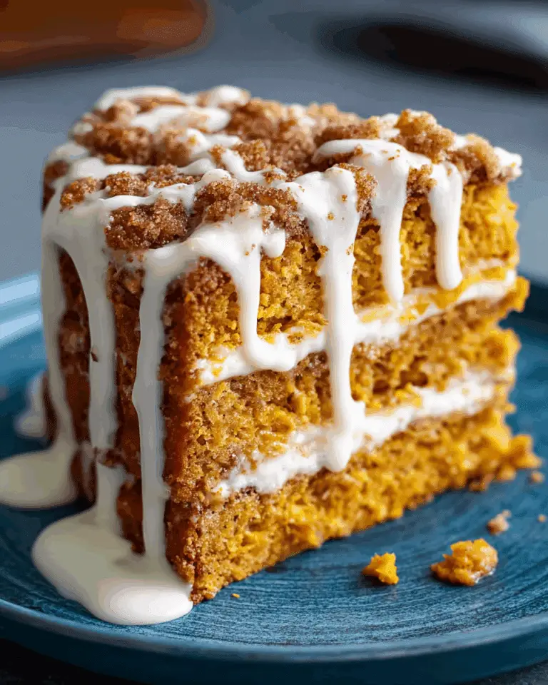Fall Pumpkin Coffee Cake Recipe With Cinnamon Crumb Topping