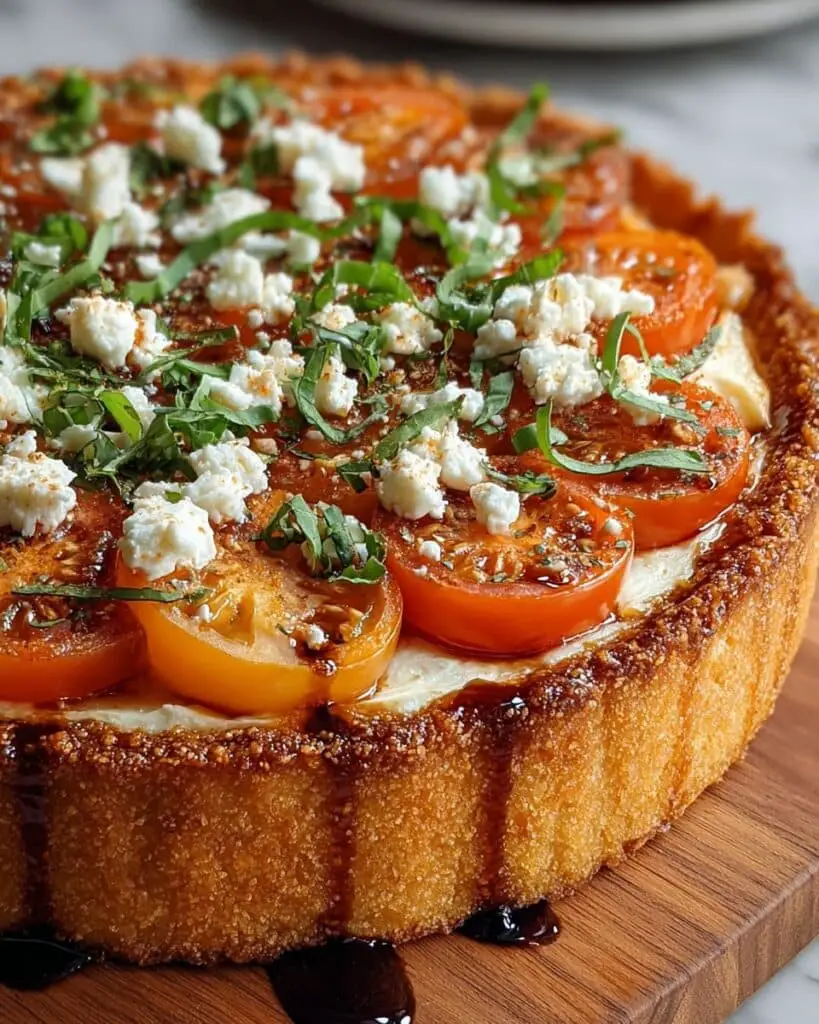 Savory Tomato Basil Tart Delight
