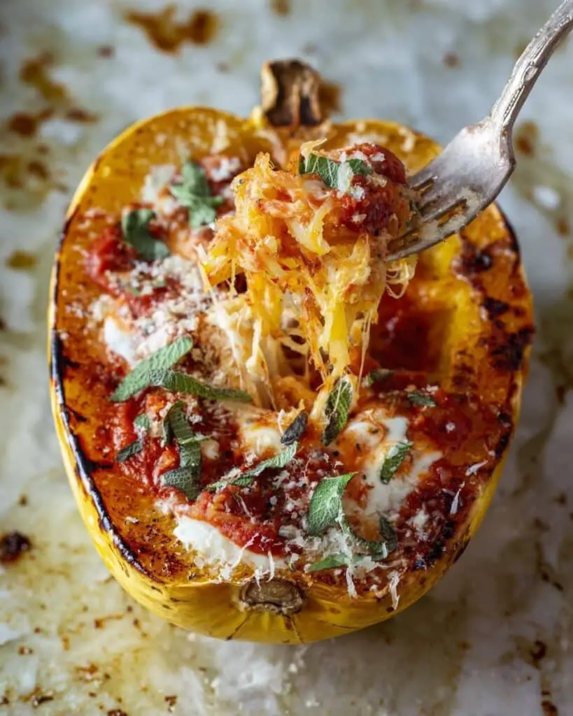 Spaghetti Squash Parmesan Recipe