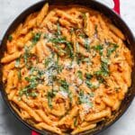 One Pan Creamy Tomato Pasta Recipe