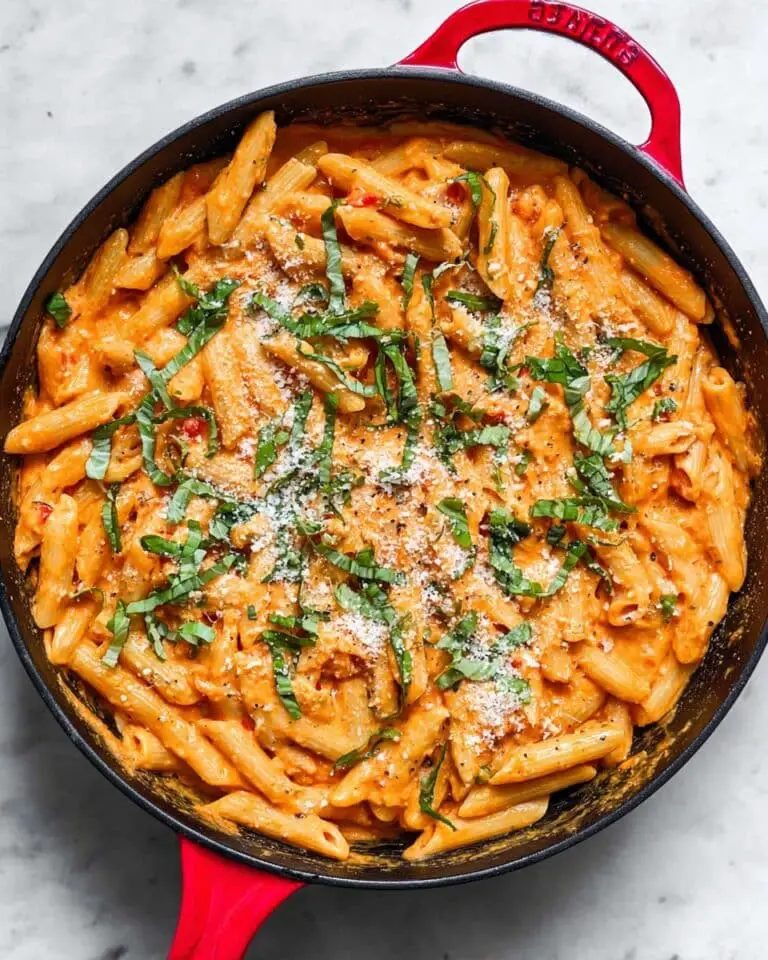 One Pan Creamy Tomato Pasta Recipe