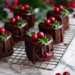 Chocolate Cranberry Mini Cakes (Vegan, Gluten-Free, Nut-Free) Recipe