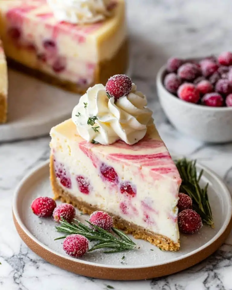 Sweetened Condensed Milk Cranberry Cheesecake Recipe