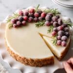White Chocolate Cranberry Tart Recipe