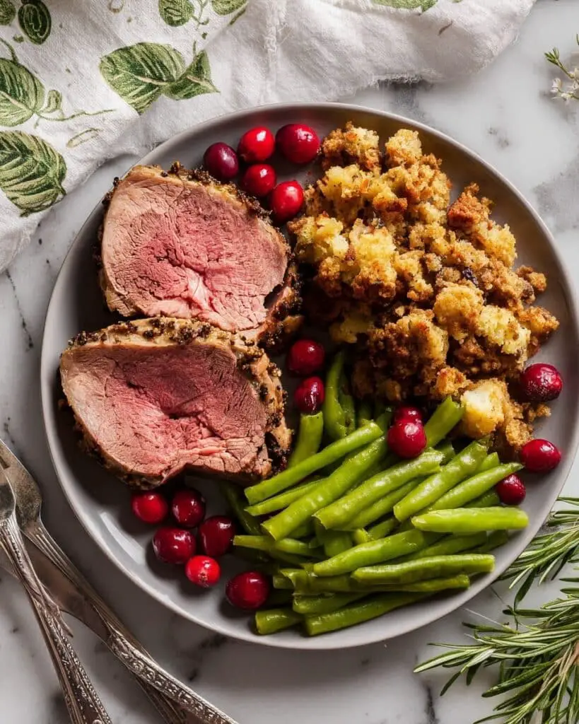 Cranberry Cream Cheese Stuffed Flank Steak Recipe
