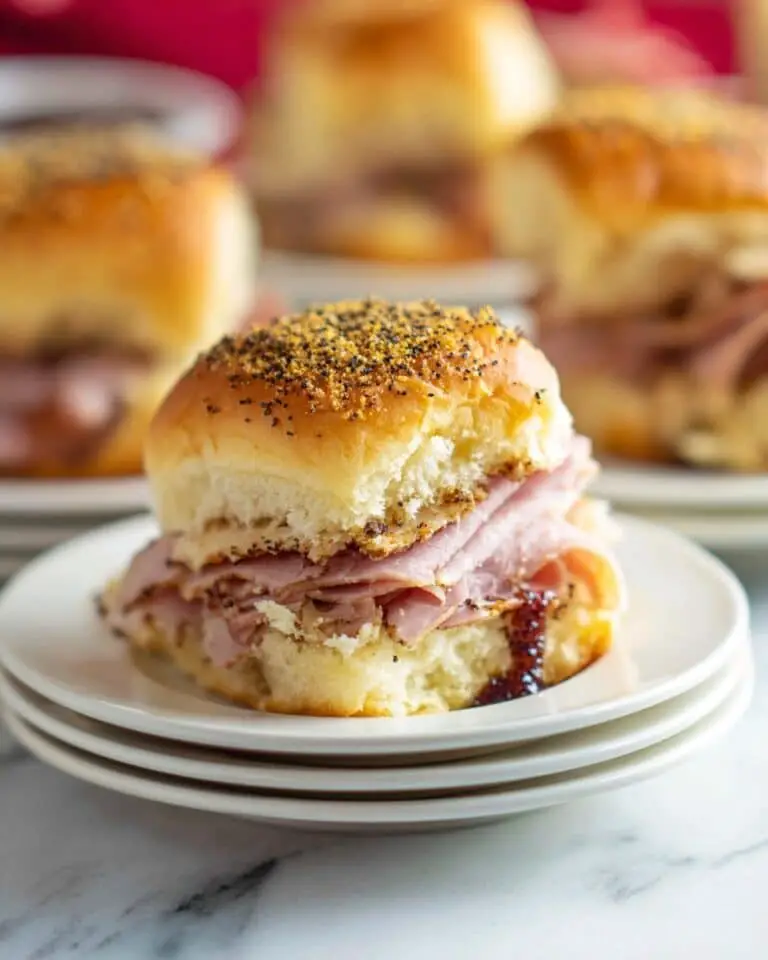 Turkey and Cranberry Stuffing Sliders on Hawaiian Rolls Recipe