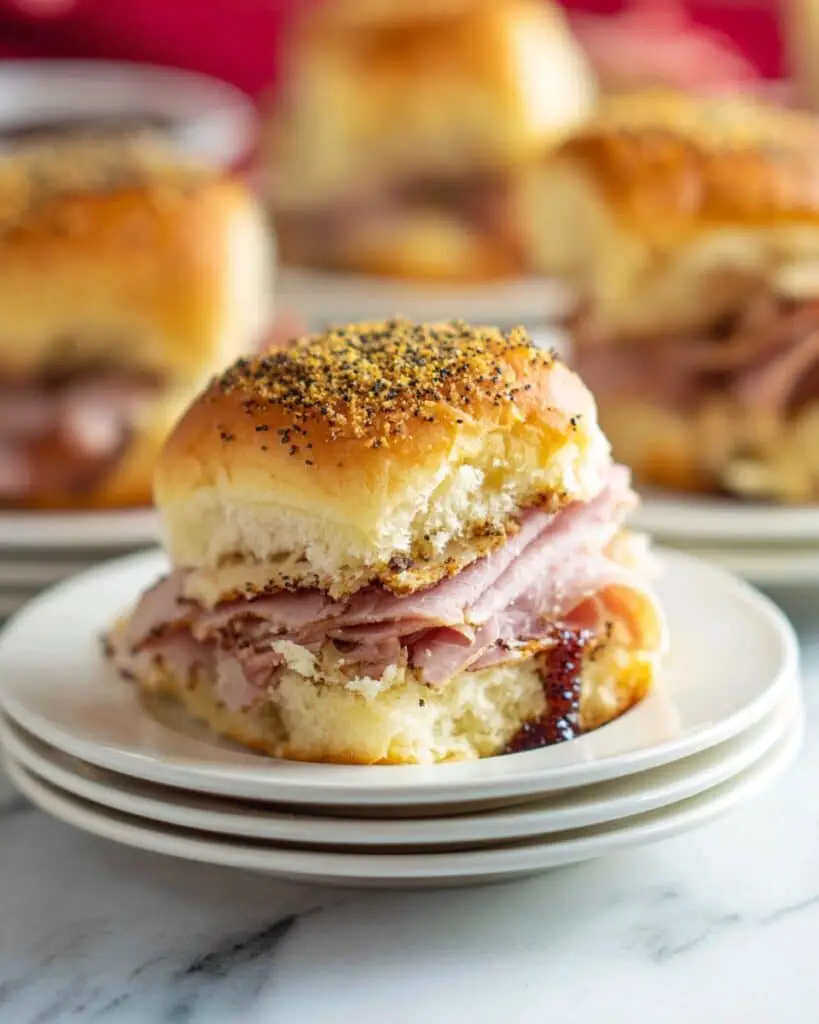 Turkey and Cranberry Stuffing Sliders on Hawaiian Rolls Recipe
