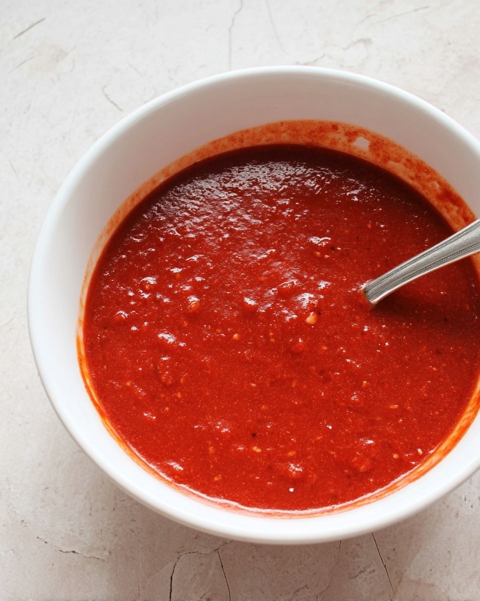 The image shows two tamales on a white plate placed on a white marbled surface. Each tamale has a light beige layer of soft corn dough as the base, wrapped partially in corn husks that are a pale yellow-brown color. One tamale is topped with a chunky red salsa made of diced tomatoes. A woman's hand holding a metal fork lifts a piece of the other tamale, revealing a filling of dark, shredded meat inside the light dough. The tamales have a slightly moist texture with some areas showing the meat filling peeking through. Photo taken with an iphone --ar 4:5 --v 7