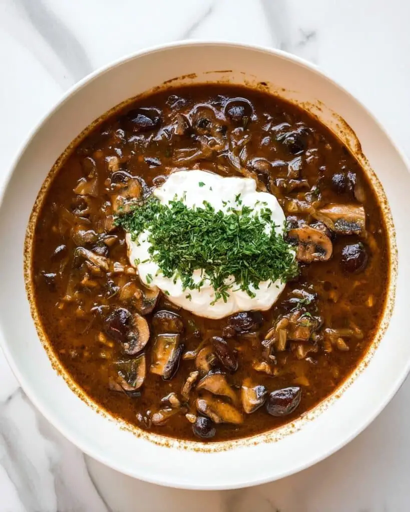 Mushroom Stroganoff Recipe