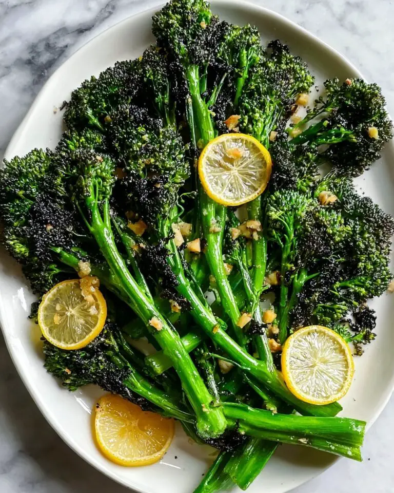 Garlic Lemon Broccolini: A Delicious and Flavorful Side Dish Recipe