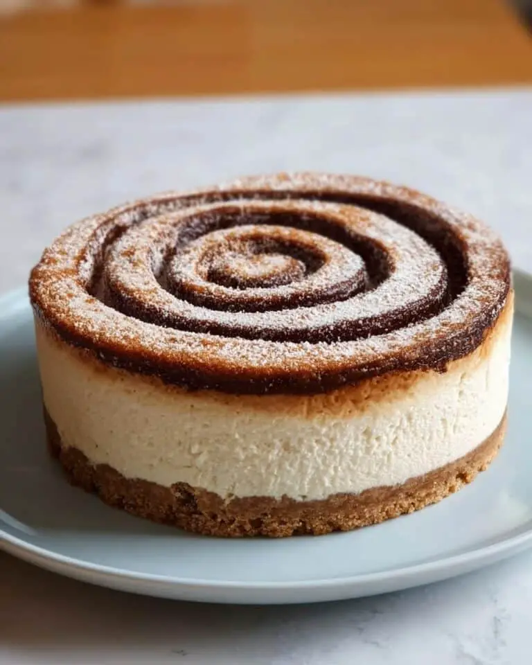 Easy Cinnamon Roll Honeybun Cheesecake Recipe