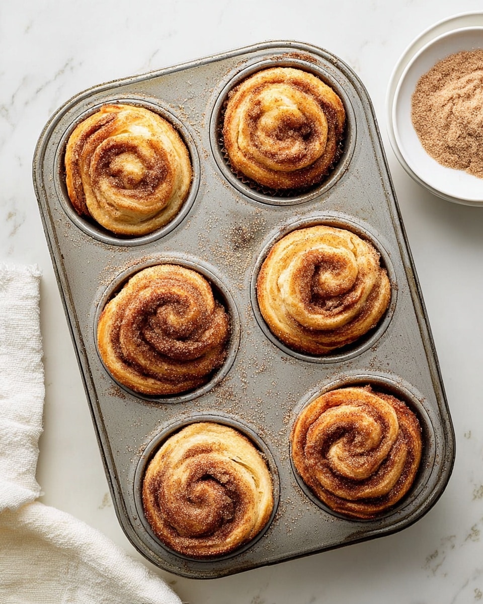 The image shows a close-up of a single cinnamon roll with a golden brown color, layered in a spiral shape with visible sugar and cinnamon crystals dusted all over its surface, placed on a white marbled surface. Behind it to the left, there is a clear glass cup filled with black coffee that has a light foam on top. In the background, there is a white bowl filled with more cinnamon rolls similarly dusted with sugar, and to the left side behind the coffee, there is a white plate holding additional cinnamon rolls that are slightly out of focus. The overall scene is bright with soft natural light, highlighting the textures of the cinnamon rolls and the clear glass. Photo taken with an iphone --ar 4:5 --v 7