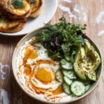 Turkish Eggs with Chili Butter and Whipped Feta Recipe