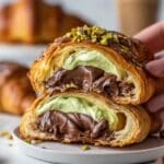 Pistachio Chocolate Croissants Recipe