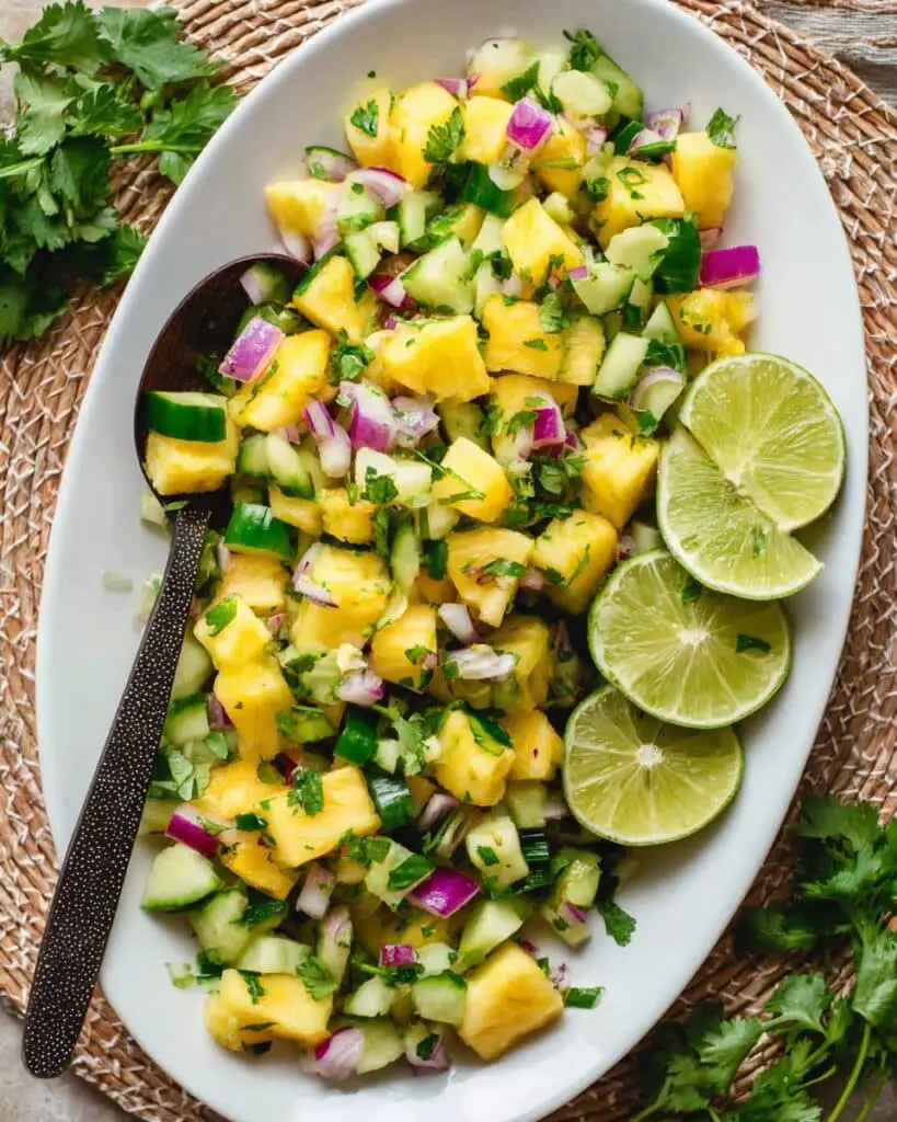 Pineapple Cucumber Salad Recipe