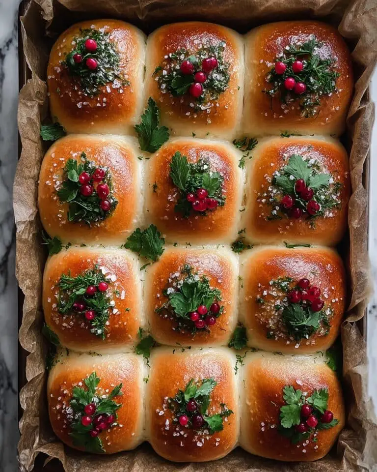 Rosemary Honey Butter Dinner Rolls Recipe