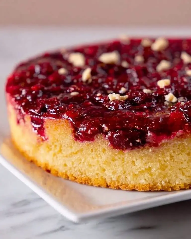 Cranberry Upside-Down Cake Recipe