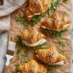 Turkey and Havarti Croissant Sandwich with Apricot Jelly and Honey Mustard Recipe