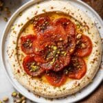 Whipped Brie with Caramelized Persimmons and Pistachios Recipe
