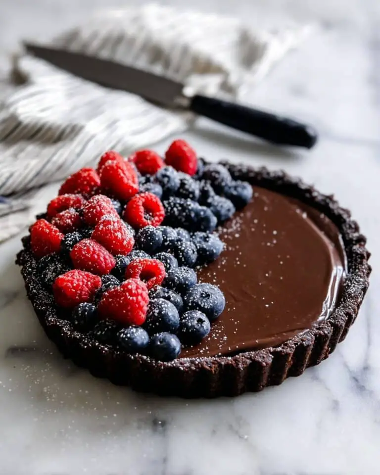 No-Bake Chocolate Tart Recipe