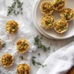 French Onion Tartlets with Cream Cheese and Herbs Recipe