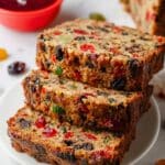 Festive Fruit Cake with Dried Fruits, Nuts, and Zest Recipe