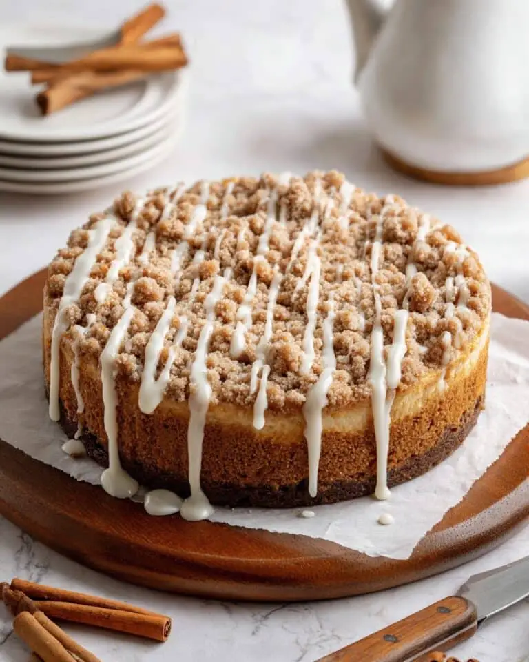 Coffee Cake Cheesecake Recipe