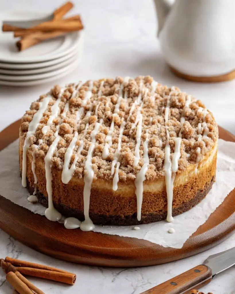 Coffee Cake Cheesecake Recipe