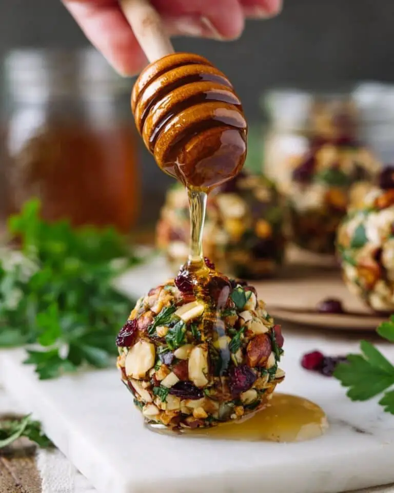 Mini Cranberry Pecan Goat Cheese Balls Recipe