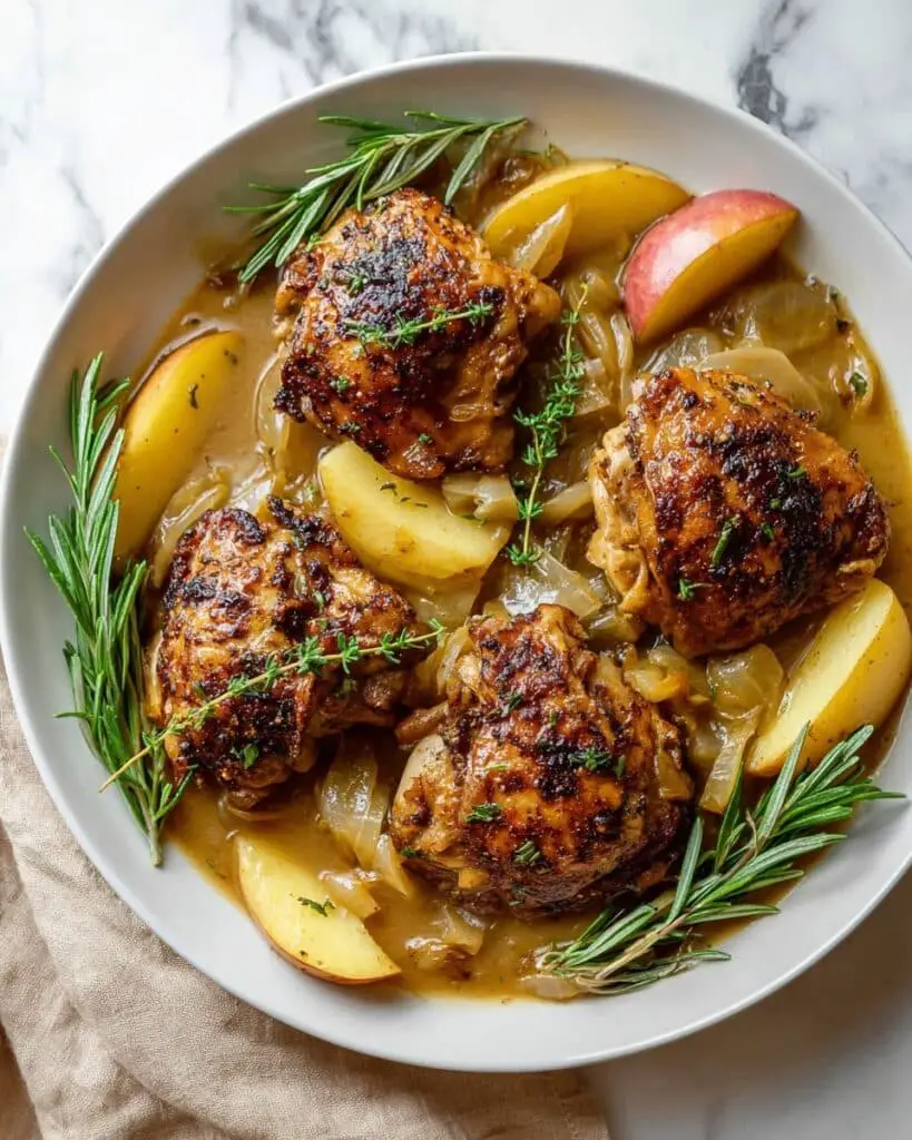 Rosemary Apple Cider Chicken Recipe