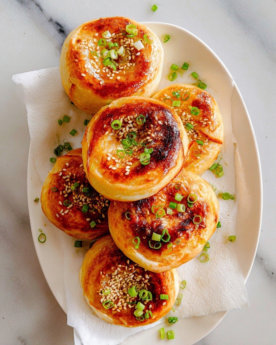 A close-up of a single round dough piece placed on a wooden surface. The dough is soft and pale white with a smooth texture, shaped into a flat spiral form with visible swirls in the center. On top of the dough, there are scattered white sesame seeds adding a slight touch of color and texture contrast. The background is a light wooden surface, providing a warm and natural setting. photo taken with an iphone --ar 4:5 --v 7
