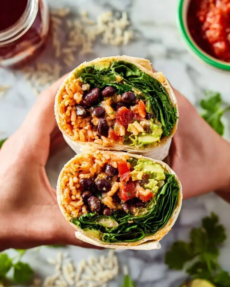 10-Minute Vegan Burrito Wraps Recipe