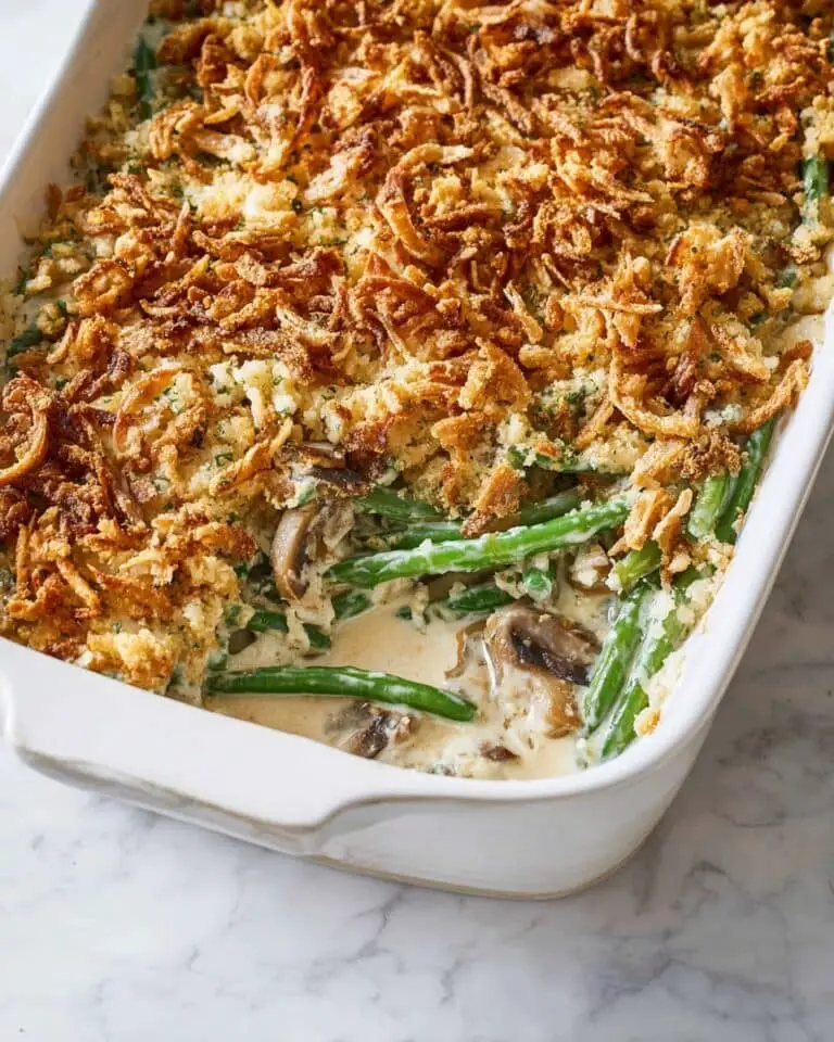 Green Bean Casserole From Scratch Recipe